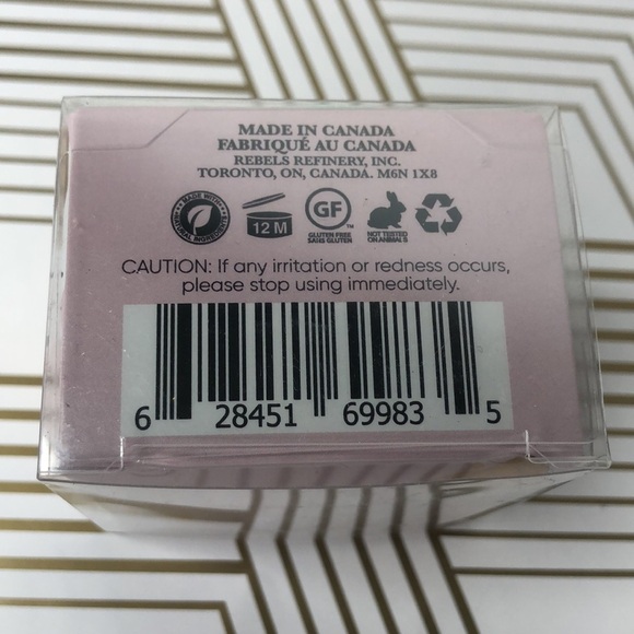 Rebels Refinery Geometric Heart Coconut Lime Natural Lip Balm NEW! - Picture 8 of 10